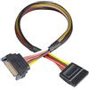 Akasa Sata Power Cable Extension cavo di alimentazione Nero 0,3 m