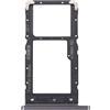 Generico Compatibile con Lenovo Tab M10 Plus TB-X606F TB-X606X Carrello Vassoio Alloggio SUPPORTO adattatore SLOT PORTA CARD carrello per SCHEDA SIM + vano Memoria Micro Sd (Nero)