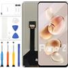 LADYSON Schermo LCD TFT per OPPO Reno2 PCKM70, PCKT00, PCKM00, CPH1907, display touch screen di ricambio per OPPO Reno 2 display LCD da 6,5 pollici con strumenti (nero, non per Reno2 Z)