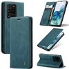 WenBaby CaseMe Cover per Samsung Galaxy M80S/S10 lite/A91, Magnetica Cover a Libro con Slot per Schede, Custodia in PU Pelle Portafoglio per Samsung Galaxy M80S/S10 lite/A91, Blu
