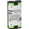 vhbw batteria sostituisce Sony BP-HP800-11 per auricolari cuffie wireless (700mAh, 2,4V, NiMH)