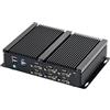 ANDAQI Industrial Computer, IPC, Fanless Mini PC, Windows 11 / Linux Ubuntu, I7 10510U 10610U 10710U 10810U, IM07, GPIO, Watchdog, WOL, WiFi, BT, 2 x LAN, 6 x COM, 32G DDR4 RAM, 1TB NVME SSD