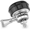 FLYCAM Gancio a Sgancio Rapido per Telecamera per Supporti Rigs Flowline Body - Testa a Sgancio Rapido, Perni a Quattro Sfere, Carico Utile 25 kg/55 Libbre (FLCM-FLN-CH)