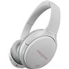 CREATIVE Cuffie Zen Hybrid Wireless Over-Ear con cancellazione attiva ibrida del rumore, modalità ambient, fino a 27 ore (ANC ON), Bluetooth 5.0, AAC, microfono integrato, Bianco, EF1010
