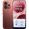 vivo V70 5G Smartphone 8GB RAM + 512GB, Fotocamera ZEISS 50MP con Super Teleobiettivo, Video 4K, Display OLED 6,59 1.5K, Batteria 6500mAh,IP68/IP69, Android 16,NFC,90W Charger in Omaggio
