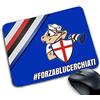 My Cust Tappetino Mouse per Sampdoriano Calcio personalizzabile #forzablucerchiati Marinaio