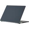 Generico DayQiQiPu Caso per Microsoft Surface Laptop 5/4/3/2 con Materiale Alcantara(Modello 1769/1867/1958/1950, 2022/2021/2019/2018) 13,5 Custodia protettiva a guscio rigido,Nero Opaco