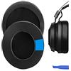 Geekria Sport Cuscinetti per cuffie in gel rinfrescante, compatibili con Razer Nari Ultimate/Essential, Kraken Kitty/Tournament Edition/RGB/V2 Pro/BT/Edition, cuscini auricolari (nero)