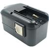 C&P Batteria ricaricabile 1500mAh AEG18A NiCAD Batteria 18V Sostituzione per batteria AEG 18v B18 BXL18 BXS18 MX18 MXM18 MXS18/Milwau 48-11-2200 48-11-2230 48-11-2232