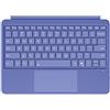 Generico Adatta per Surface Pro 12, tastiera Bluetooth retroilluminata Rainbow, tastiera magnetica portatile staccabile (Blu)