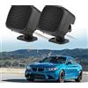 YASTA Casse Auto Quadrati Coppia Mini 800W Tweeter Musica Audio 12V