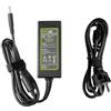 Green Cell Alimentatore per Dell XPS 13 9343 9350 9360 Inspiron 15 3552 3567 5368 5551 5567 Caricatore per Laptop con Cavo Di alimentazione Incluso (19.5V 2.31A 45W)