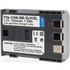 Otech Batteria Compatibile per Canon LEGRIA HF R18