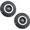 Klaisy Altoparlanti da 100 Mm Tweeter 8ohm 30w 100w con Altoparlante per Film in Seta per Suono Home Theater