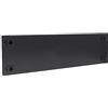Techly Professional 362381 Pannello Cieco Toolless a Clip per Armadi Rack 19 3U Nero Nero
