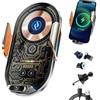 Generic di ricarica wireless - Supporto magnetico a morsetto automatico, supporto magnetico a ricarica rapida | Supporto universale per telefono da auto, supporto elettrico per Android, supporto per