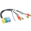 ACV CSB Line Out Adapter Mini-ISO Mini-ISO jack to 4 RCA Multicolore