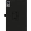 INSOLKIDON Compatibile con DOO-GEE T36 12-inch Tablet Custodia protettiva in pelle Cover con Funzione di Supporto, Auto Svegliati/Sonno,Cover Protezione in PU Pelle (Noir)