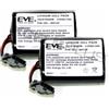 Generic Batteria EVE P/N: 103-304742 per Visonic Siren Bell Box MCS-740 (2 pezzi 3,5 Ah)