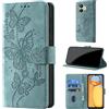 CaseGla Cover per Xiaomi Redmi 13C 4G/5G, Verde chiaro | Blocco RFID, Portafoglio Pelle PU, Flip Libro, Porta Carte, Magnetica Libretto, Antiurto Protezione Completa