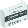 vhbw EF651625 batteria speciale - Batteria primaria con pin a saldare (750mAh, 3,6V, Li-SOCl2)