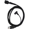Zqxnt Doppio cavo USB 2.0 di alimentazione femmina 14pin DC5521 efficiente per VX805 VX820 CBL-282-045-01-A Verifone Compatibilità Cavo digitale