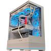 Golook PC Gaming Cloud 2.0 - Ryzen 5 9600X / 32GB RAM / 1TB NVME M.2 / RTX 5070 Ti 16GB / B850M / Display LCD / 7 Ventole Raffreddamento - Computer Fisso