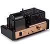 Dared MP-5BT - Amplificatore per tubi stereo integrato, amplificatore ibrido, ingresso Bluetooth, uscita USB/DAC, uscita cuffie, preamplificatore, potenza 2 x 25 W, tubi 6N1, funzionamento a 230 V AC
