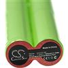vhbw batteria compatibile con Soehnle Scale 7741, 7722, 7743, 7742 dispositivo di misurazione (1600mAh, 7,2V, NiMH)