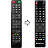 Remote Telecomando compatibile per Nordmende modelli in descrizione