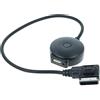 vhbw cavo adattatore audio AUX USB per autoradio (30 cm) compatibile con Mercedes-Benz classe S, classe R - USB, Bluetooth