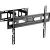 Wiltec Toboli Supporto TV a parete, Staffa snodabile per schermi 37-80, girevole a 120°