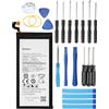 SHAWOROCE Batteria EB-BG920ABE compatibile con Samsung Mobile Phone Galaxy S6 SM-G920F G920FD G920I G920P G920S G920T G920V G9200 G9208 2550mAh 3.85V con kit di riparazione
