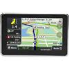 Yctze Navigatore GPS per Auto Navigatore GPS Universale per Auto con Touch Screen 5 Pollici DDR256M 8GB MP3 FM Mappa Europa 1 (nero)