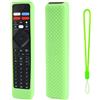Generic Custodia protettiva per telecomando Philips RF-402A NH800UP in morbido silicone antiscivolo e anticaduta (verde luminoso)
