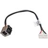 JINTAI per HP Pavilion DV66000 DV66B DV66C DV76000 DV76B DV76C DV76D DV66C35DX DV6T6100 DV66161SF DV66030EO Connettore di Alimentazione DC Power Jack Dock Port Plug Socket 50.4RN09.001