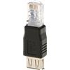 KESOTO 1x Adattatore RJ-45 Maschio A USB Femmina Adattatore da USB A Ethernet