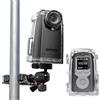 Brinno BCC300-C - Kit video Timelapse - Telecamera TLC300 1080P FHD HDR, schermo LCD IPS, custodia protettiva classe IPX4, morsetto di fissaggio