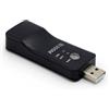 LVYXON 300Mbps USB WiFi ripetitore di rete ripetitore di segnale Extender con modalità AP Supporto funzione WPS Wireless Range Booster per Smart TV Home Office Network Nero