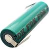 FDK, ehemals Sanyo Sanyo HR 4/3FAU 1,2 Volt 4500 mAh NIMH CON LINGUETTA a forma di z