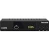 TechniSat HD-C 232 - Ricevitore HD per televisione via cavo digitale (HDTV, DVB-C, HDMI, SCART, USB 2.0, RF in, RF out, EPG, telecomando) nero