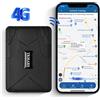 TKMARS Localizzatore GPS 4G per Auto, Tracker Mode Posizionamento GSM/GPS/SMS con Forte Magnete Impermeabile con APP Senza Abbonamento Antifurto Smart Alarm per Auto Moto Bicicletta