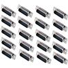 Oiyagai 20 Pezzi Connettore DB15 Maschio, Saldatura, Sostituzione, Blu
