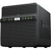 Synology Soluzione NAS desktop DS423 da 16 TB a 4 alloggiamenti installata con 4 unità HAT3300 da 4 TB