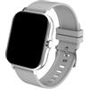 Dickly Smart Watch Smartwatch Assistente vocale alla Moda modalità Sportive Multiple Contapassi Rispondi Effettua chiamate Orologio Fitness Impermeabile IP68, Grigio