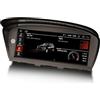 Erisin 8.8 pollici 8-core Android 14 Autoradio Bluetooth per BMW Serie 3 E90 E91 E92 E93 Serie 5 E60 E61 Serie 6 E63 E64 CCC GPS Navi iDrive CarPlay Android Auto WiFi USB DAB+ IPS Canbus 4GB+64GB
