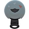 mt key KEYLESS Custodia in silicone per chiave auto grigia compatibile con MINI R55 R56 R57 R59 R60 R61 ONE COOPER Paceman