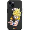 Personalaizer Cover per Iphone 14 Negro con un diseño de Dragon Ball Z Goku SS1 Special