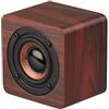 Favorever Mini altoparlante Bluetooth dal design vintage compatto - Nocciola