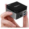 WayPonDEV BY53 Intel Alder Lake N150 Mini Computer, Windows 11 Pro Mini PC, LPDDR5 RAM, supporta Dual 4K, WiFi5/BT5, GbE per ufficio home theater Gaming (12GB RAM + 512G SSD)